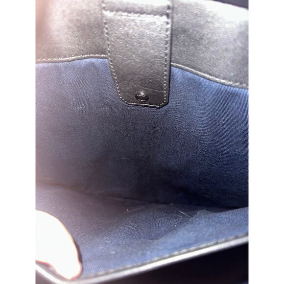 TUMI Mariella Collection Thalia Satchel In Black Calf Leather - Picture 7 of 13